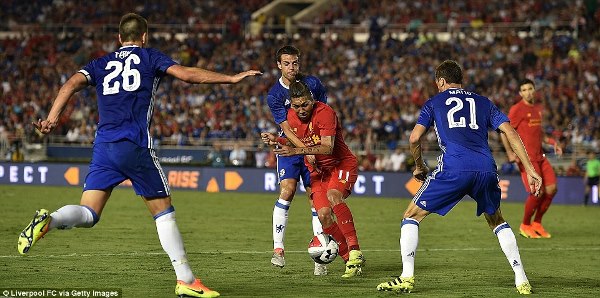 Video bàn thắng: Chelsea 1-0 Liverpool (IC Cup 2016)