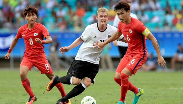 Video bàn thắng: Đức 3-3 Hàn Quốc (Olympic Rio 2016)