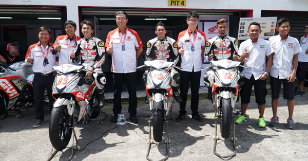 Honda Việt Nam tham gia chặng 4 giải đua Motor Châu Á ARRC