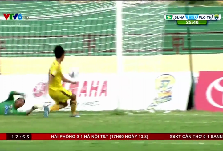 Video bàn thắng: SLNA 1-0 Thanh Hóa (Vòng 20 V-League 2016)