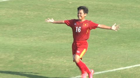 U16 nữ Việt Nam thắng trận mở màn tại vòng loại giải châu Á