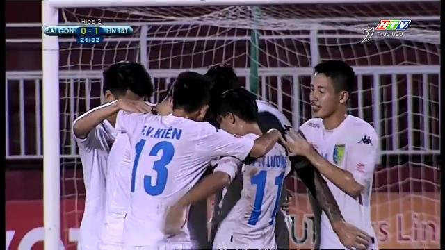 Video bàn thắng: Sài Gòn FC 0-3 Hà Nội T&T (Vòng 23 V-League 2016)