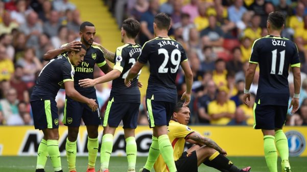 Video bàn thắng: Watford 1-3 Arsenal (Vòng 3 Ngoại hạng Anh)