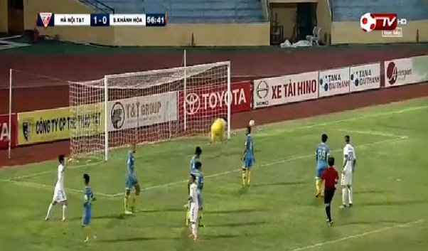 Video bàn thắng: Hà Nội T&T 1-0 Khánh Hòa (Vòng 24 V-League 2016)