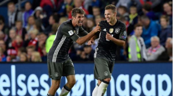 Video bàn thắng: Na Uy 0-3 Đức (Vòng loại World Cup 2018)