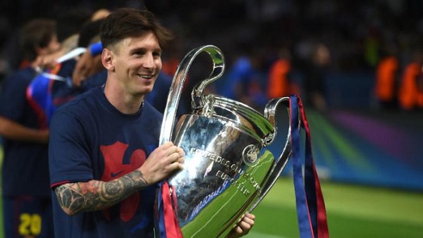 Messi vắng mặt ở đội hình ra sân nhiều nhất Champions League