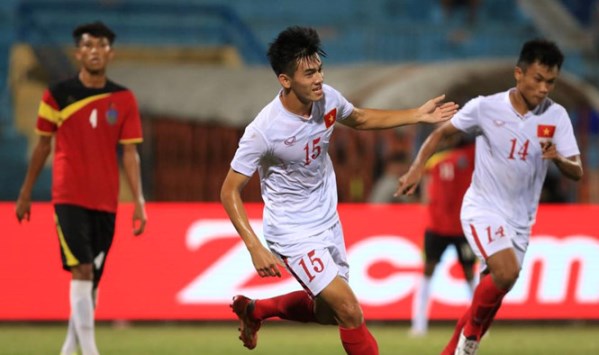 Video bàn thắng: U19 Việt Nam 4-1 U19 Đông Timor (U19 AFF Cup 2016)