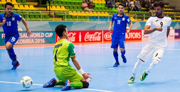 Đội đầu tiên bị loại khỏi FIFA Futsal World Cup 2016