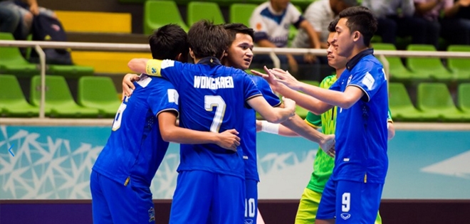 Futsal Thái Lan ngược dòng khó tin trước Cuba