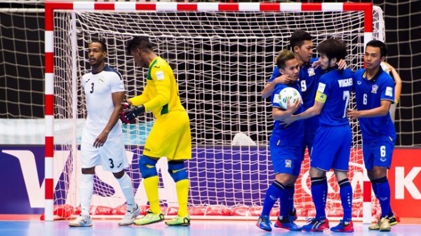 Video bàn thắng: Thái Lan 8-5 Cuba (World Cup Futsal 2016)