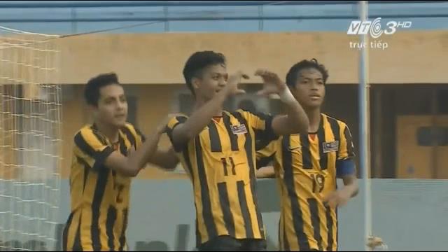 Video bàn thắng: U19 Malaysia 2-1 U19 Singapore (U19 AFF Cup 2016)