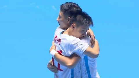 VIDEO: Văn Vũ ghi bàn thắng danh dự cho ĐT Futsal Việt Nam