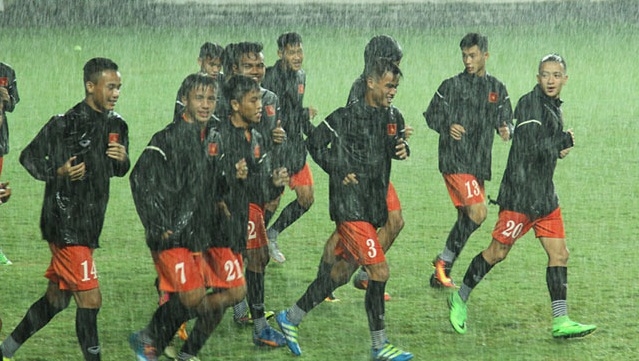 U16 Việt Nam thể hiện tinh thần cực cao trước trận đấu với Nhật Bản