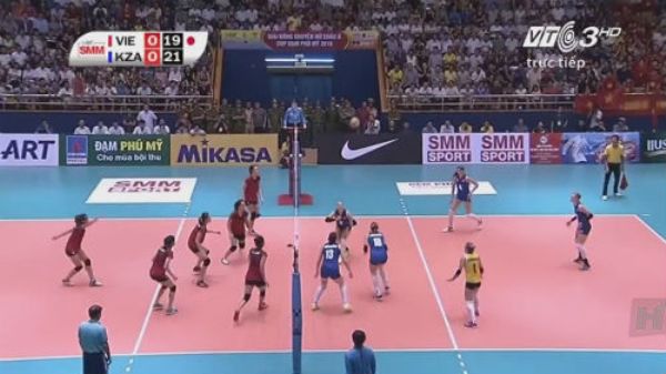 VIDEO: Việt Nam 0-3 Kazakhstan (Tứ kết Cúp bóng chuyền nữ châu Á 2016)