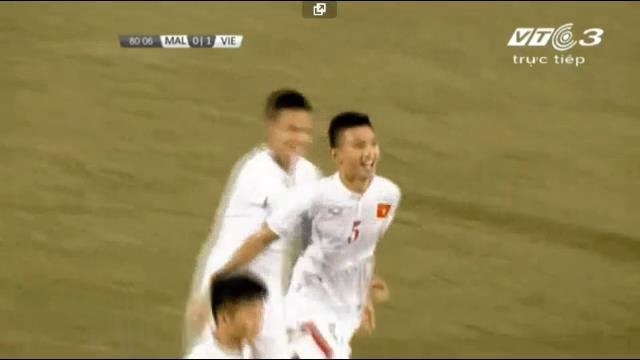 Văn Hậu đánh đầu hiểm hóc nâng tỷ số lên 2-0 cho U19 Việt Nam
