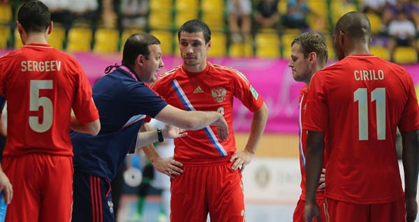 Người Nga tự tin đánh bại tuyển Futsal Việt Nam