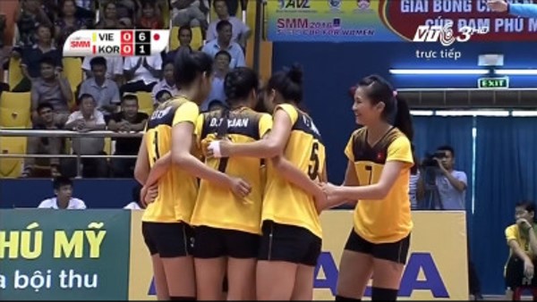 VIDEO: Việt Nam 3-2 Hàn Quốc (Cúp bóng chuyền nữ châu Á 2016)