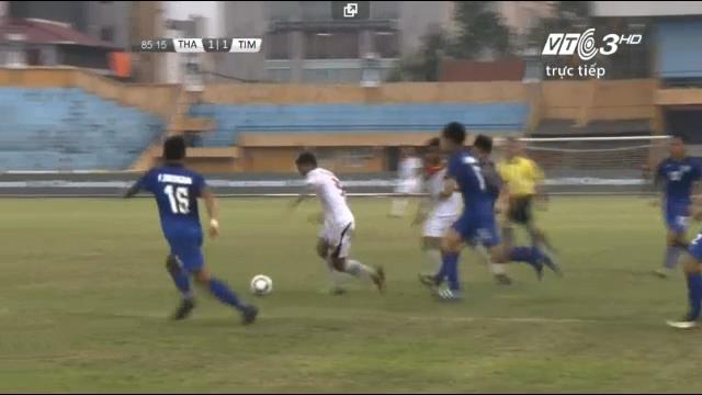 VIDEO: Bàn thắng tuyệt đẹp của U19 Đông Timor trước U19 Thái Lan