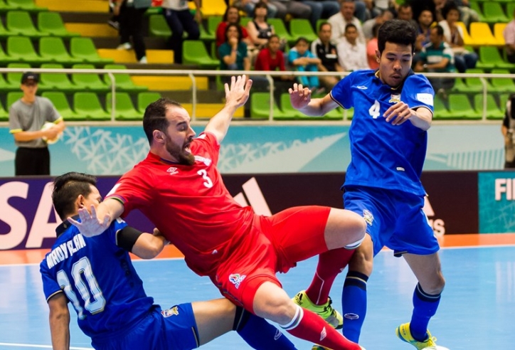 Futsal Thái Lan bị loại sau thất bại siêu kịch tính