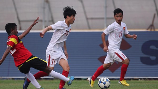 Video bàn thắng: U19 Việt Nam 4-0 U19 Đông Timor (U19 AFF Cup 2016)
