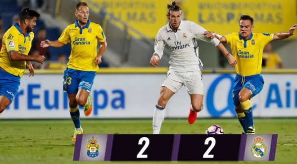 Video bàn thắng: Las Palmas 2-2 Real Madrid (Vòng 6 La Liga)