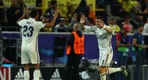 CR7 tỏa sáng, Real Madrid vẫn không thể đánh bại Dortmund