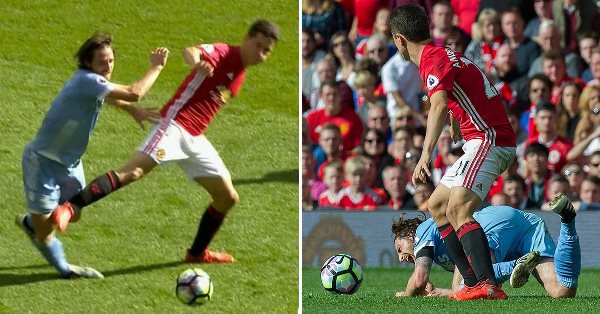 VIDEO: Pha vào bóng gây tranh cãi của Ander Herrera ở trận gặp Stoke