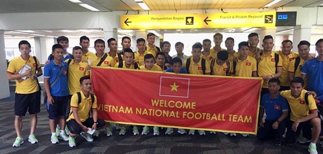 ĐT Việt Nam đã có mặt ở Indonesia, quyết thắng đội chủ nhà