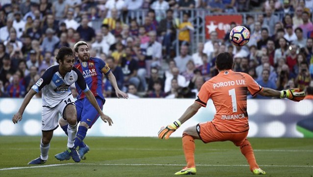 Video bàn thắng: Barca 4-0 Deportivo (Vòng 8 - La Liga)
