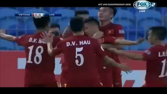 VIDEO: Màn phối hợp ghi bàn tuyệt đẹp của U19 Việt Nam