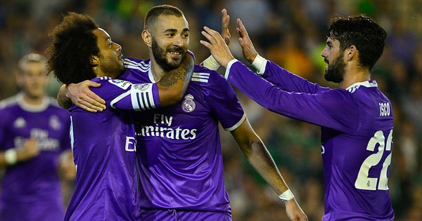 ĐHTB vòng 8 La Liga: Real Madrid thống trị