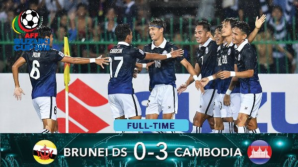 Video bàn thắng: Brunei 0-3 Campuchia (Vòng loại AFF Cup 2016)