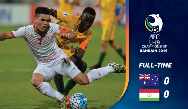VIDEO: Bị Tajikistan cầm hòa, Australia bất ngờ bị loại khỏi VCK U19 châu Á