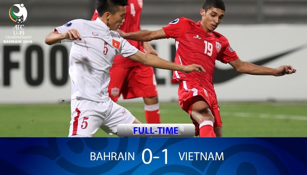 Video bàn thắng: U19 Việt Nam 1-0 U19 Bahrain (Tứ kết U19 châu Á 2016)