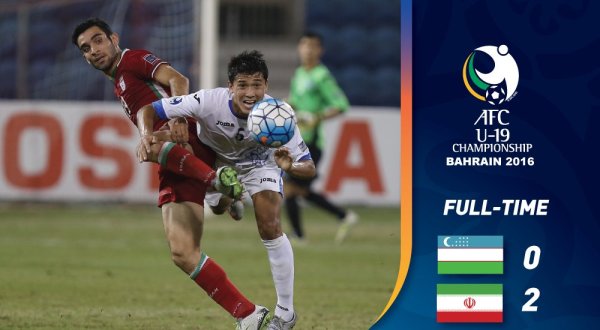 Video bàn thắng: Uzbekistan 0-2 Iran (Tứ kết U19 châu Á 2016)