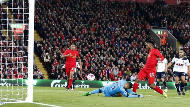 Video bàn thắng: Liverpool 2-1 Tottenham (Vòng 4 - League Cup)
