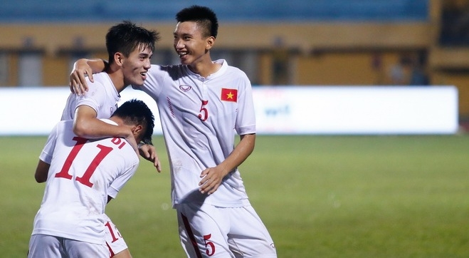 Ấn tượng với chiều cao của các cầu thủ U.19 Việt Nam