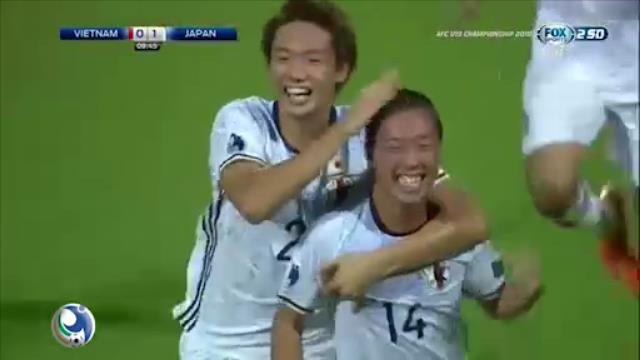 VIDEO: U19 Nhật bản sớm dẫn 2-0 chỉ sau 10 phút
