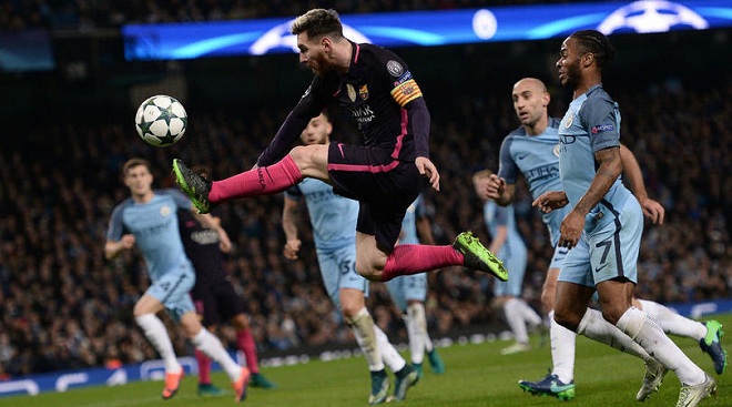Messi phá kỷ lục tại Champions League