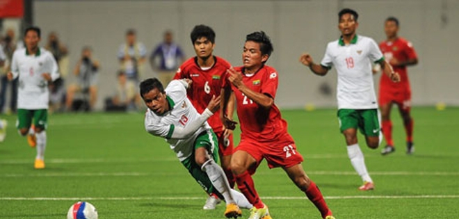 Indonesia hòa Myanmar trước trận gặp Việt Nam