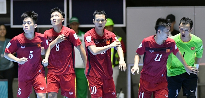 Futsal Việt Nam đấu Trung Quốc ở giải Tứ hùng
