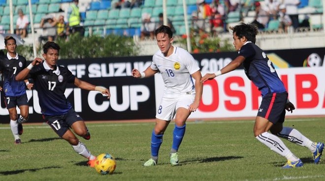 Video bàn thắng: Malaysia 3-2 Campuchia (Bảng B - AFF Cup 2016)
