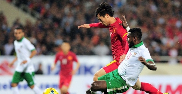 Việt Nam thất thế khi đối đầu Indonesia ở AFF Cup