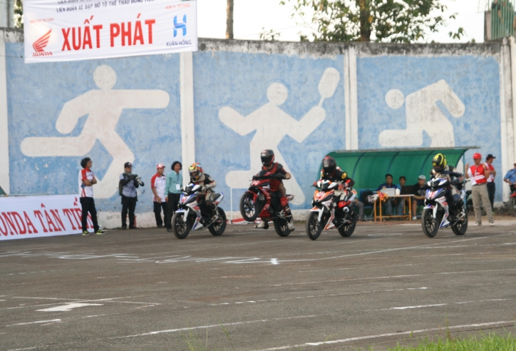 Giải đua xe Honda Việt Nam 2016 tại Đồng Tháp: Tốc độ, cân não