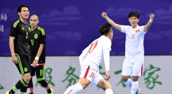 VIDEO: Minh Trí ghi bàn trong chiến thắng của ĐT Futsal Việt Nam trước Mexico