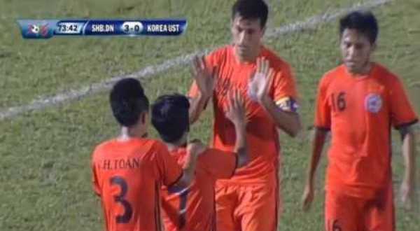 Video bàn thắng: SHB Đà Nẵng 3-0 Sinh Viên Hàn Quốc (BTV Cup 2016)