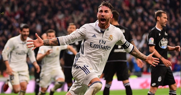 Người hùng Ramos giúp Real Madrid đánh bại Deportivo