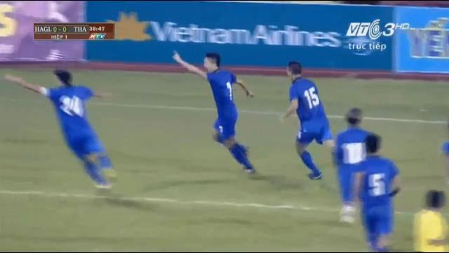 VIDEO: U21 Thái Lan mở tỷ số sau sai lầm của hàng thủ U21 HAGL