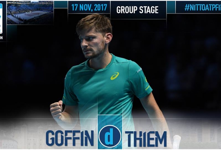 Hạ đẹp Dominic Thiem, David Goffin vào bán kết ATP Finals
