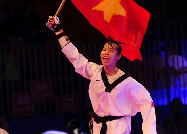 Kim Tuyền tham dự CK Taekwondo Grand Prix tại Bờ Biển Ngà